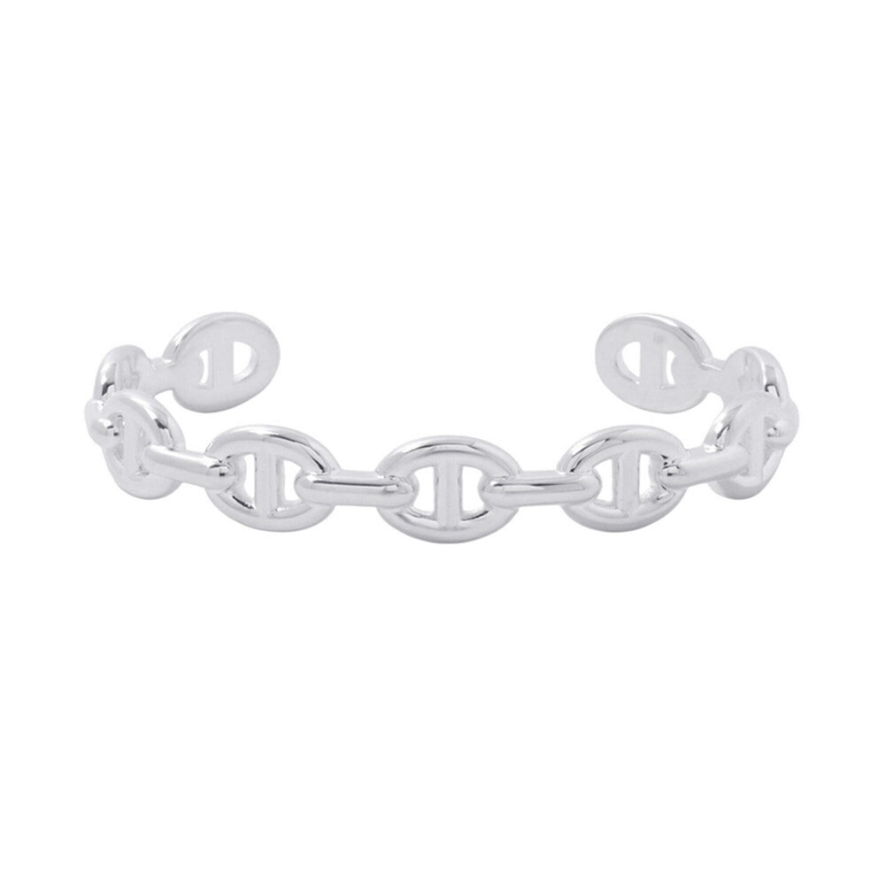 HERMES Silver Charm Bracelet